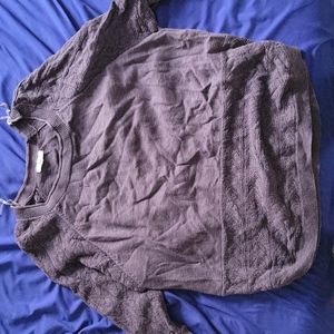 Purple Maurices sweater